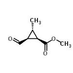 CAS 登录号：508216-90-8， 甲基(1R,2S,3S)-2-甲酰基-3-甲基环丙烷羧酸酯