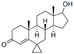 CAS#: 5083-34-1, 17-Hydroxy-6,6-Ethylene-4-Androsten-3-One