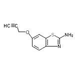 CAS#: 50851-02-0, 6-(2-Propyn-1-Yloxy)-1,3-Benzothiazol-2-Amine