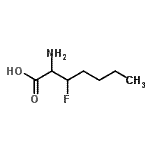 CAS#: 50885-02-4, 2-Amino-3-Fluoroheptanoic Acid