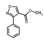 CAS 登录号：50899-16-6， 甲基3-苯基-1,2-恶唑-4-羧酸酯