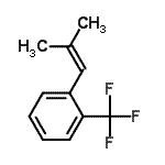 CAS 登录号：509096-19-9， 1-(2-甲基-1-丙烯-1-基)-2-(三氟甲基)苯