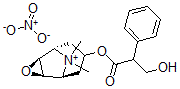 CAS 登录号：51-33-2， 东莨菪碱甲基硝酸酯