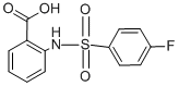 CAS#: 51012-30-7, 2-(((4-Fluorophenyl)Sulfonyl)Amino)-Benzoic acid