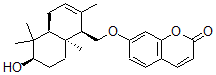 CAS#: 51020-36-1, 7-[[(1R)-1,4,4abeta,5,6,7,8,8alpha-Octahydro-6alpha-Hydroxy-2,5,5,8aalpha-Tetramethylnaphthalen-1-Yl]Methoxy]-2H-1-Benzopyran-2-One