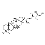 CAS#: 51024-98-7, (2S,3R,4R,7R)-7-[(3R,3aS,5aR,5bR,7aS,11aS,11bR,13aR,13bS)-5A,5B,8,8,11A,13B-Hexamethylicosahydro-1H-Cyclopenta[a]Chrysen-3-Yl]-1,2,3,4-Octanetetrol