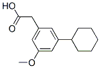 CAS#: 51028-87-6, 3-Cyclohexyl-5-Methoxyphenylacetic Acid