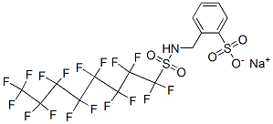 CAS#: 51032-47-4, Sodium [[[(Heptadecafluorooctyl)Sulphonyl]Amino]Methyl]Benzenesulphonate