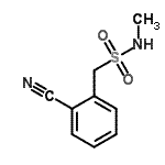 CAS#: 51045-35-3, 1-(2-Cyanophenyl)-N-Methylmethanesulfonamide