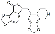 CAS#: 51059-67-7, 6-[(E)-[6-[2-(Dimethylamino)Ethyl]-1,3-Benzodioxol-5-Yl]Methylene]Furo[3,4-e]-1,3-Benzodioxol-8(6H)-One