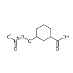 CAS#: 5106-13-8, 3-(Nitroperoxy)Cyclohexanecarboxylic Acid
