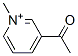 CAS 登录号：51061-43-9， 3-乙酰基-1-甲基吡啶鎓