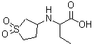 CAS 登录号：51070-57-6， 2-[(1,1-二氧代四氢-3-噻吩基)氨基]丁酸