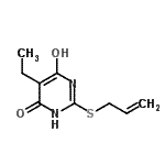 CAS 登录号：510717-74-5， 2-(烯丙基硫基)-5-乙基-6-羟基-4(3H)-嘧啶酮