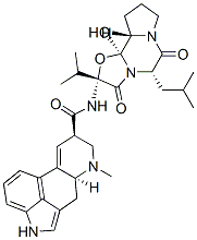 CAS 登录号：511-10-4， (8alpha)-12'-羟基-5'alpha-异丁基-2'-异丙基麦角它曼-3',6',18-三酮