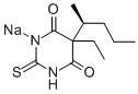 CAS#: 51165-39-0, S-(-)-Thiopental Sodium