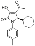 CAS#: 512176-60-2, (5R)-4-Acetyl-5-Cyclohexyl-1,5-Dihydro-3-Hydroxy-1-(4-Methylphenyl)-2H-Pyrrol-2-One