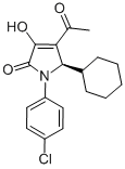 CAS#: 512177-06-9, (5R)-4-Acetyl-1-(4-Chlorophenyl)-5-Cyclohexyl-1,5-Dihydro-3-Hydroxy-2H-Pyrrol-2-One