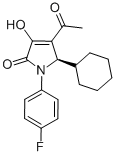 CAS#: 512177-96-7, (5R)-4-Acetyl-5-Cyclohexyl-1-(4-Fluorophenyl)-1,5-Dihydro-3-Hydroxy-2H-Pyrrol-2-One