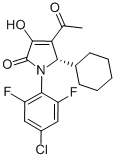 CAS#: 512178-04-0, (5S)-4-Acetyl-1-(4-Chloro-2,6-Difluorophenyl)-5-Cyclohexyl-1,5-Dihydro-3-Hydroxy-2H-Pyrrol-2-One