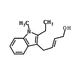 CAS#: 512205-47-9, (2E)-4-(2-Ethyl-1-Methyl-1H-Indol-3-Yl)-2-Buten-1-Ol