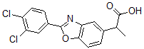 CAS#: 51234-65-2, 2-(3,4-Dichlorophenyl)-alpha-Methyl-5-Benzoxazoleacetic Acid