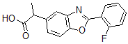 CAS#: 51234-77-6, 2-(2-Fluorophenyl)-alpha-Methyl-5-Benzoxazoleacetic Acid