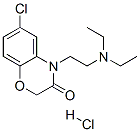 CAS#: 51244-42-9, 6-Chloro-4-[2-(Diethylamino)Ethyl]-2H-1,4-Benzoxazin-3(4H)-One Monohydrochloride