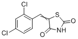 CAS#: 51244-45-2, 5-[(2,4-Dichlorophenyl)methylidene]-1,3-thiazolidine-2,4-dione