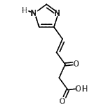 CAS#: 512848-73-6, (4E)-5-(1H-Imidazol-4-Yl)-3-Oxo-4-Pentenoic Acid