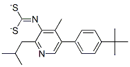 CAS 登录号：51308-55-5， S-(4-(1,1-二甲基乙基)苯基)甲基 S-(2-甲基丙基) 3-吡啶基二硫代甲亚氨酸酯