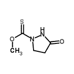 CAS#: 51356-41-3, O-Methyl 3-Oxo-1-Pyrazolidinecarbothioate