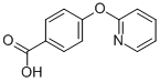 CAS 登录号：51363-00-9， 4-(吡啶-2-基氧基)苯甲酸
