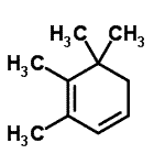 CAS#: 514-96-5, 1,2,6,6-Tetramethyl-1,3-Cyclohexadiene