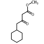 CAS 登录号：51414-42-7， 甲基4-环己基-3-氧代丁酸酯