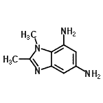 CAS#: 51422-12-9, 1,2-Dimethyl-1H-Benzimidazole-5,7-Diamine