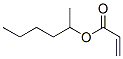 CAS 登录号：51443-71-1， 1-甲基戊基丙烯酸酯