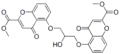 CAS#: 51471-26-2, Dimethyl 5,5'-[(2-Hydroxytrimethylene)Bis(Oxy)]Bis[4-Oxo-4H-1-Benzopyran-2-Carboxylate]