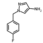 CAS 登录号：514801-12-8， 1-(4-氟苄基)-1H-吡唑-4-胺