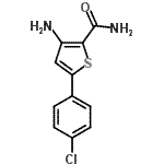 CAS#: 515142-45-7, 3-Amino-5-(4-Chlorophenyl)-2-Thiophenecarboxamide