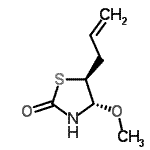 CAS#: 515143-25-6, (4S,5S)-5-Allyl-4-Methoxy-1,3-Thiazolidin-2-One