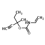 CAS#: 51575-95-2, 3-Methyl-1-Pentyn-3-Yl Vinylcarbamate