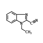 CAS#: 51579-39-6, 1-Ethyl-1H-Benzimidazole-2-Carbonitrile