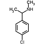 CAS#: 51586-23-3, 1-(4-Chlorophenyl)-N-Methylethanamine