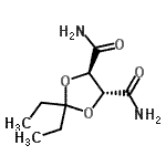 CAS#: 515870-46-9, (4R,5R)-2,2-Diethyl-1,3-Dioxolane-4,5-Dicarboxamide
