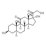 CAS#: 516-45-0, (3beta,5alpha)-3,17,21-Trihydroxypregnane-11,20-Dione