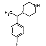CAS#: 516447-52-2, 1-[1-(4-Fluorophenyl)Ethyl]Piperazine