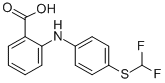 CAS#: 51679-50-6, 2-((4-((Difluoromethyl)Thio)Phenyl)Amino)-Benzoic acid