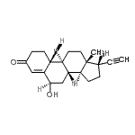 CAS#: 51724-44-8, (6beta,17beta)-17-Ethynyl-6,17-Dihydroxyestr-4-En-3-One