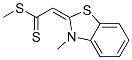 CAS 登录号：51741-78-7， 2-(3-甲基苯并噻唑啉-2-亚基)二硫代乙酸甲酯
